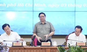 Thủ tướng Phạm Minh Chính: Phân cấp tối đa cho TP. Hồ Chí Minh triển khai Nghị quyết 98 nhanh hơn